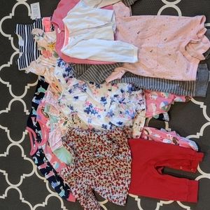 9-12 month baby girls clothes bundle